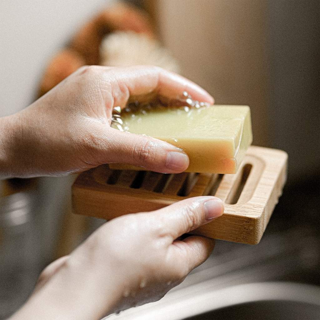 Bamboo Wooden Soap Dishes