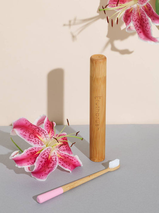 Truthbrush - Beautiful Bamboo Travel Case